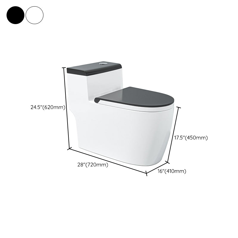 Modern 1 Piece Toilet Bowl Floor Mounted Urine Toilet for Bathroom Clearhalo 'Bathroom Remodel & Bathroom Fixtures' 'Home Improvement' 'home_improvement' 'home_improvement_toilets' 'Toilets & Bidets' 'Toilets' 6888854
