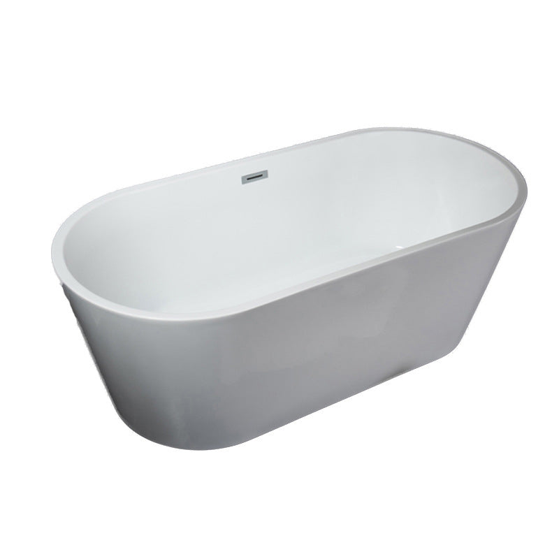 Soaking Bathtub Antique Finish Back to Wall Acrylic Bath Tub Clearhalo 'Bathroom Remodel & Bathroom Fixtures' 'Bathtubs' 'Home Improvement' 'home_improvement' 'home_improvement_bathtubs' 'Showers & Bathtubs' 6889913