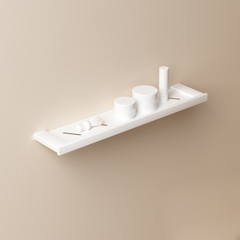 Modern White Bathroom Accessory Set Stainless Steel Bath Hardware Set Shelves Clearhalo 'Bathroom Hardware Sets' 'Bathroom Hardware' 'Bathroom Remodel & Bathroom Fixtures' 'bathroom_hardware_sets' 'Home Improvement' 'home_improvement' 'home_improvement_bathroom_hardware_sets' 6893175
