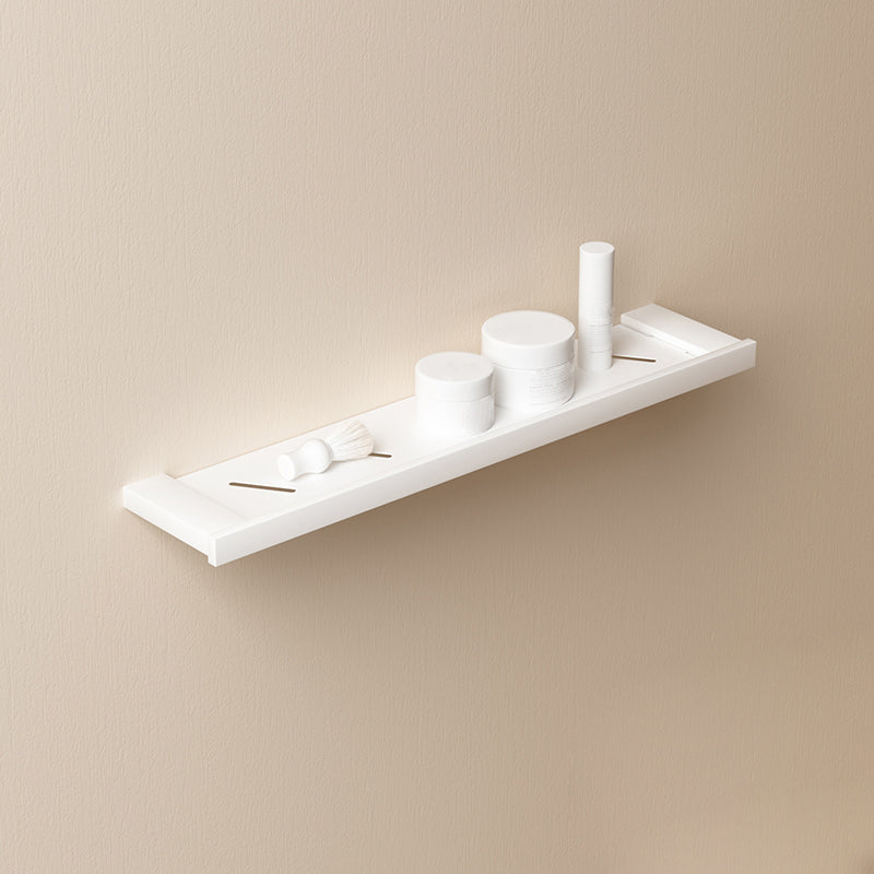 Modern White Bathroom Accessory Set Stainless Steel Bath Hardware Set Shelves Clearhalo 'Bathroom Hardware Sets' 'Bathroom Hardware' 'Bathroom Remodel & Bathroom Fixtures' 'bathroom_hardware_sets' 'Home Improvement' 'home_improvement' 'home_improvement_bathroom_hardware_sets' 6893175