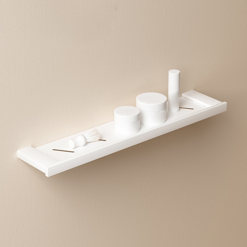 Modern White Bathroom Accessory Set Stainless Steel Bath Hardware Set Clearhalo 'Bathroom Hardware Sets' 'Bathroom Hardware' 'Bathroom Remodel & Bathroom Fixtures' 'bathroom_hardware_sets' 'Home Improvement' 'home_improvement' 'home_improvement_bathroom_hardware_sets' 6893180