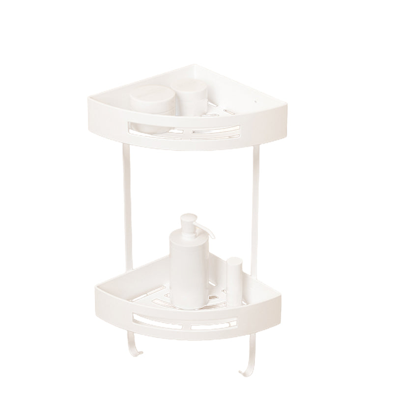 Modern White Bathroom Accessory Set Stainless Steel Bath Hardware Set Clearhalo 'Bathroom Hardware Sets' 'Bathroom Hardware' 'Bathroom Remodel & Bathroom Fixtures' 'bathroom_hardware_sets' 'Home Improvement' 'home_improvement' 'home_improvement_bathroom_hardware_sets' 6893182