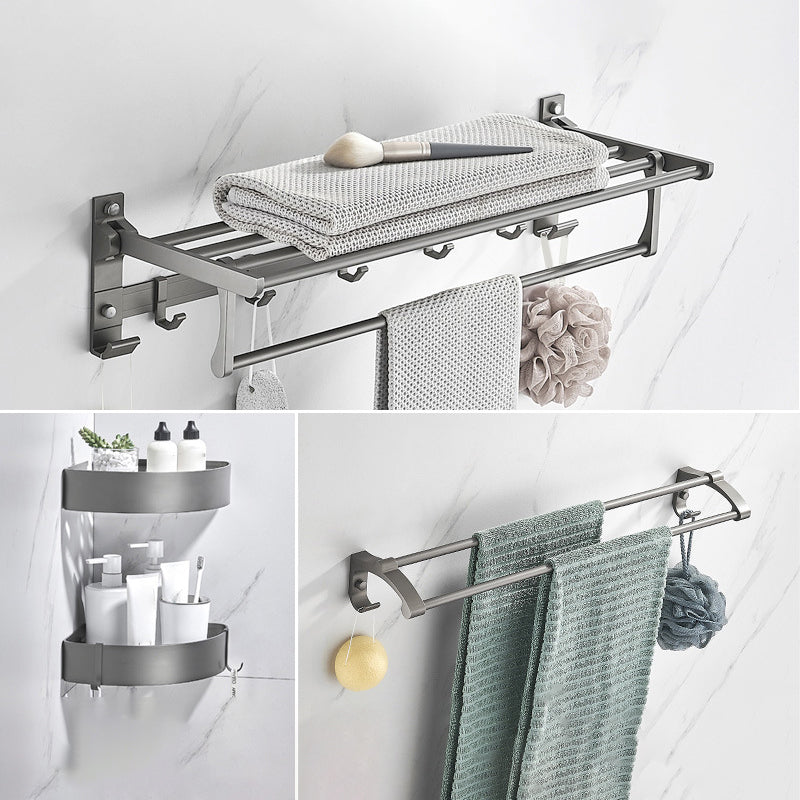 Illustration of Small Chrome Bathroom Accessories
