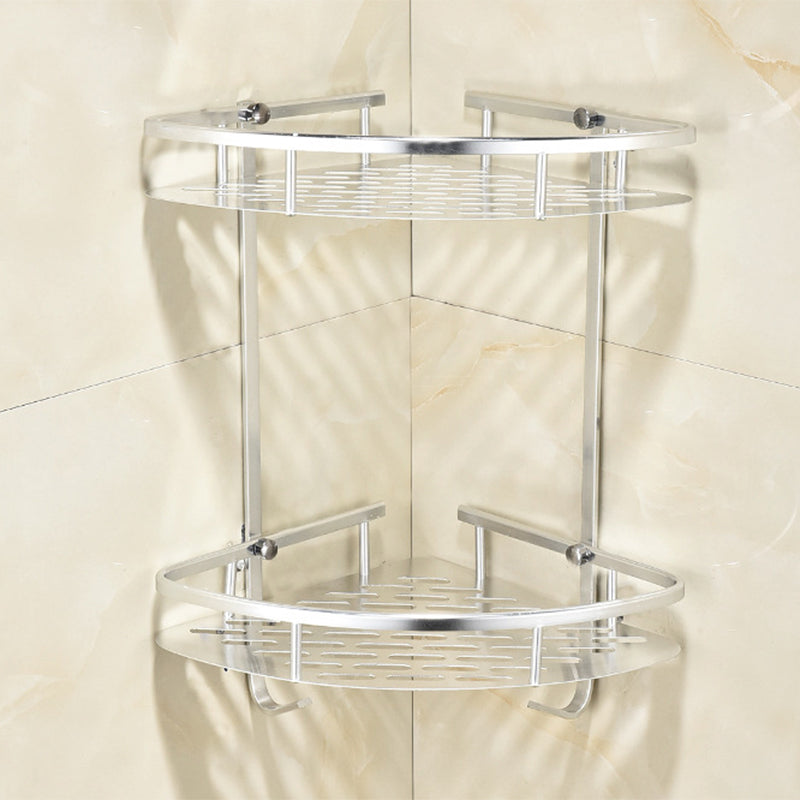 Modern Stainless Steel Paper Holder Bath Shelf Bathroom Accessory Kit Clearhalo 'Bathroom Hardware Sets' 'Bathroom Hardware' 'Bathroom Remodel & Bathroom Fixtures' 'bathroom_hardware_sets' 'Home Improvement' 'home_improvement' 'home_improvement_bathroom_hardware_sets' 6893352