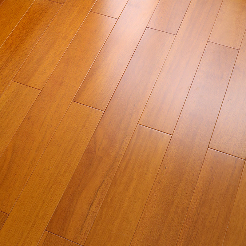 Modern Tile Flooring Solid Wood Click Lock Smooth Floor Planks Light Brown Clearhalo 'Flooring 'Hardwood Flooring' 'hardwood_flooring' 'Home Improvement' 'home_improvement' 'home_improvement_hardwood_flooring' Walls and Ceiling' 6894868