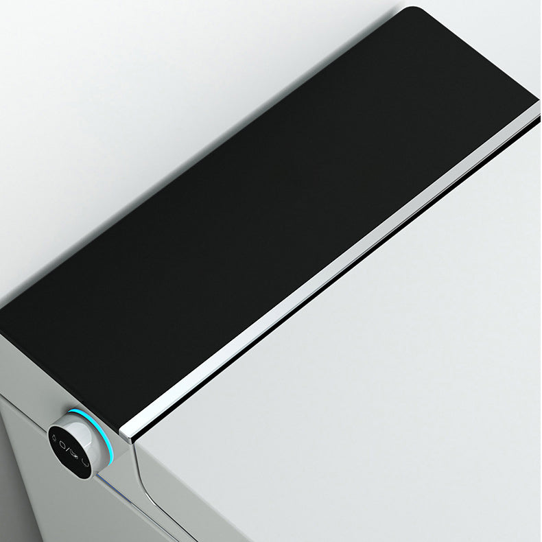 White Floor Mount Bidet Elongated Floor Standing Bidet with Unlimited Warm Water Clearhalo 'Bathroom Remodel & Bathroom Fixtures' 'Bidets' 'Home Improvement' 'home_improvement' 'home_improvement_bidets' 'Toilets & Bidets' 6895103