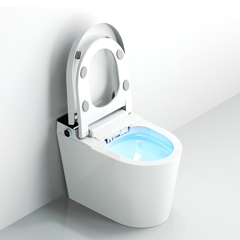 White Floor Mount Bidet Elongated Floor Standing Bidet with Unlimited Warm Water Clearhalo 'Bathroom Remodel & Bathroom Fixtures' 'Bidets' 'Home Improvement' 'home_improvement' 'home_improvement_bidets' 'Toilets & Bidets' 6895106