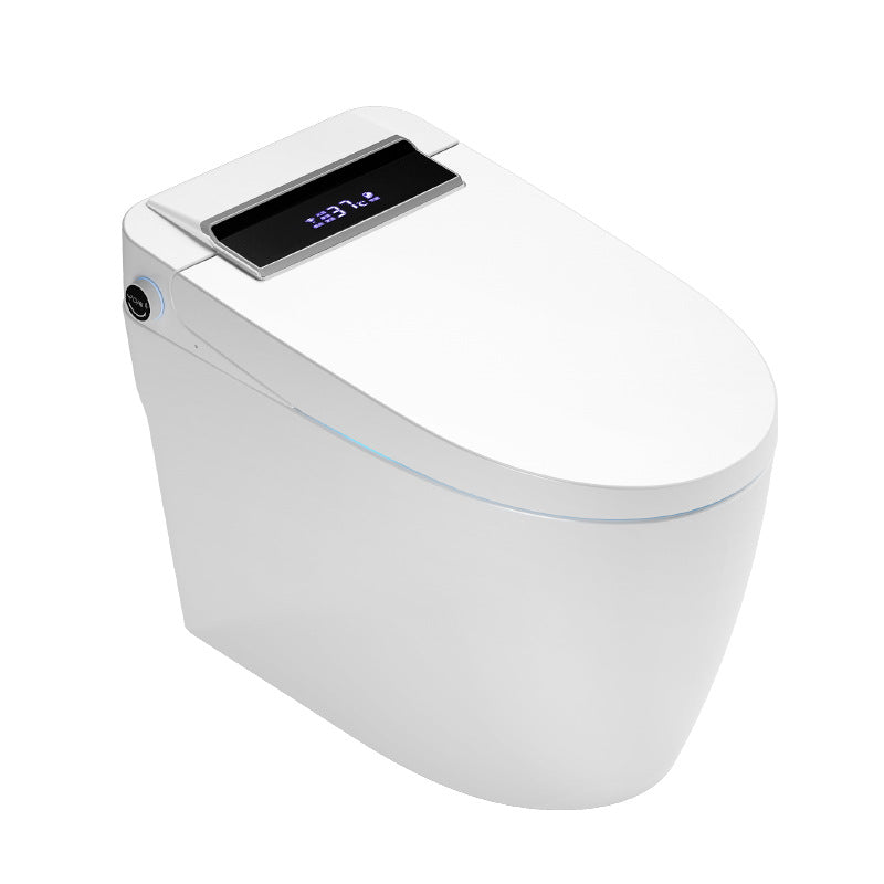 Elongated Floor Mount Bidet White Floor Standing Bidet with Unlimited Warm Water Clearhalo 'Bathroom Remodel & Bathroom Fixtures' 'Bidets' 'Home Improvement' 'home_improvement' 'home_improvement_bidets' 'Toilets & Bidets' 6895124