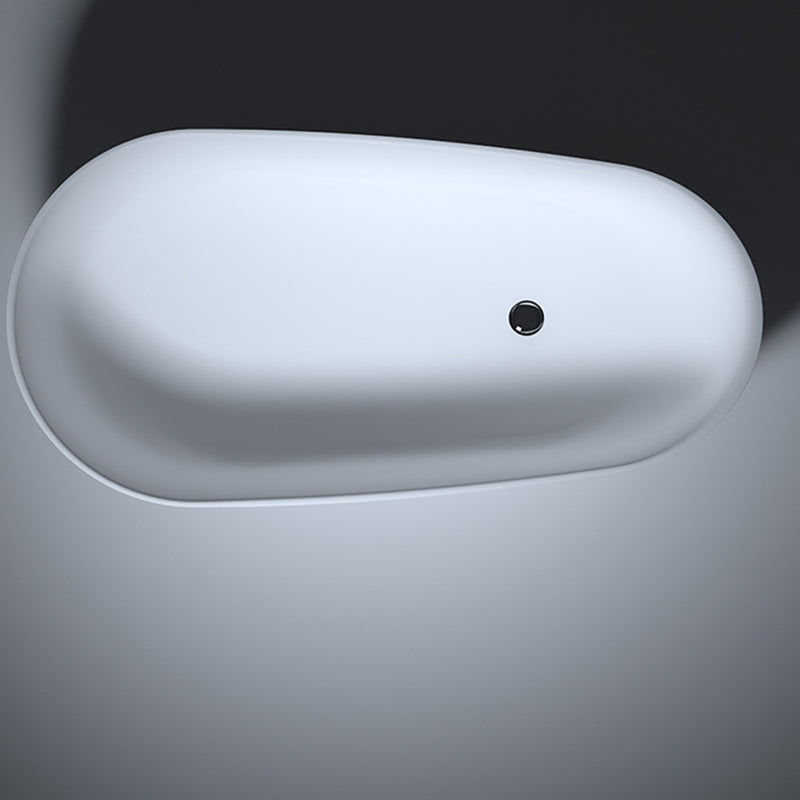 Stone Soaking Bathtub Antique Finish Single Slipper Bath Tub Clearhalo 'Bathroom Remodel & Bathroom Fixtures' 'Bathtubs' 'Home Improvement' 'home_improvement' 'home_improvement_bathtubs' 'Showers & Bathtubs' 6895701