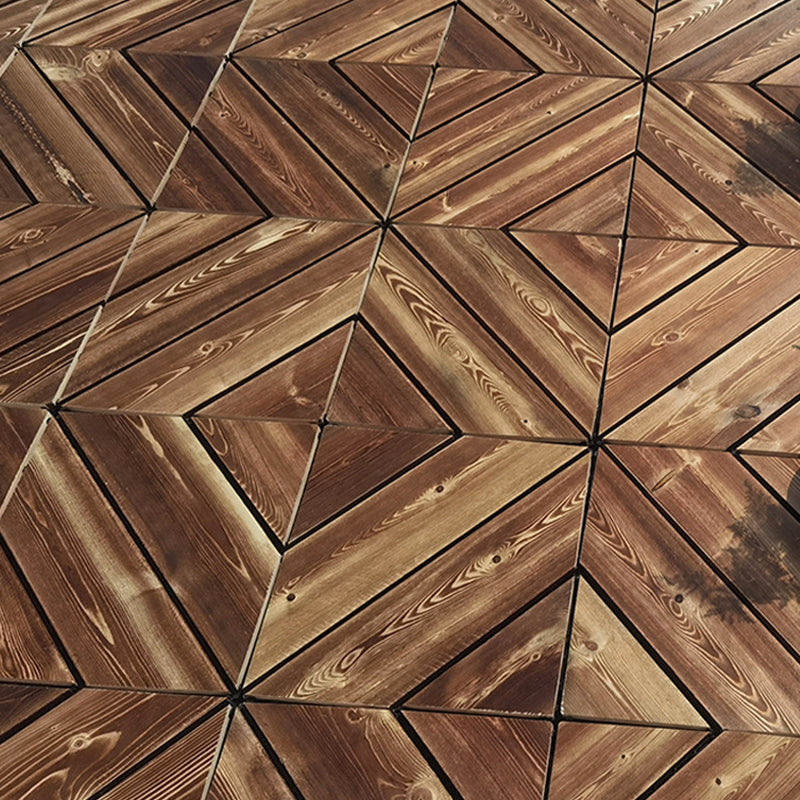 Distressed Plank Flooring Slip Resistant Engineered Wooden Floor Tile Clearhalo 'Flooring 'Hardwood Flooring' 'hardwood_flooring' 'Home Improvement' 'home_improvement' 'home_improvement_hardwood_flooring' Walls and Ceiling' 6896471