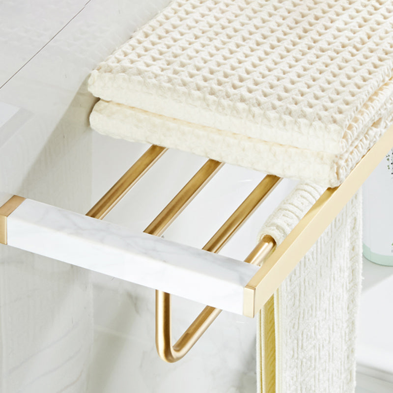 Modern White Bathroom Accessory As Individual Or As a Set in Marble Clearhalo 'Bathroom Hardware Sets' 'Bathroom Hardware' 'Bathroom Remodel & Bathroom Fixtures' 'bathroom_hardware_sets' 'Home Improvement' 'home_improvement' 'home_improvement_bathroom_hardware_sets' 6896921