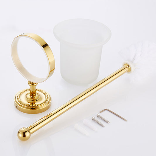 Traditional Golden Bath Hardware Set Copper Bathroom Accessory Kit Clearhalo 'Bathroom Hardware Sets' 'Bathroom Hardware' 'Bathroom Remodel & Bathroom Fixtures' 'bathroom_hardware_sets' 'Home Improvement' 'home_improvement' 'home_improvement_bathroom_hardware_sets' 6897222