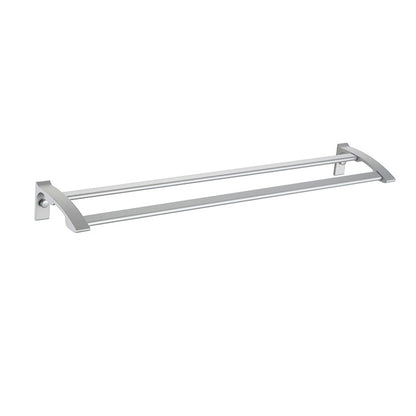 Contemporary Metal Bathroom Accessory As Individual Or As a Set Towel Bar Clearhalo 'Bathroom Hardware Sets' 'Bathroom Hardware' 'Bathroom Remodel & Bathroom Fixtures' 'bathroom_hardware_sets' 'Home Improvement' 'home_improvement' 'home_improvement_bathroom_hardware_sets' 6897490