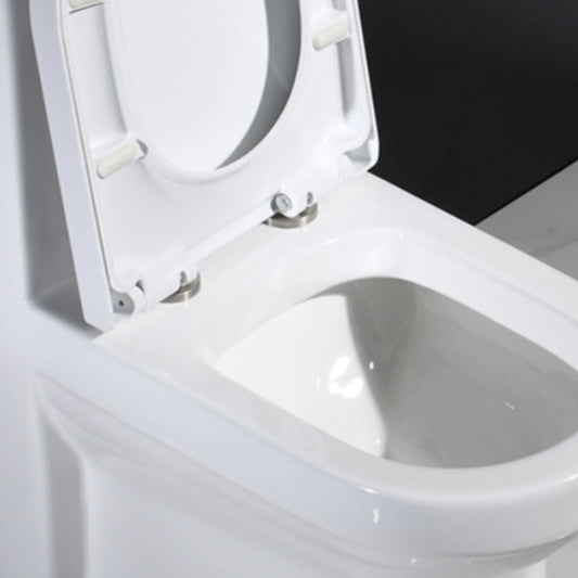 Modern Toilet Bowl Floor Mounted Porcelain All-In-One Flush Toilet Clearhalo 'Bathroom Remodel & Bathroom Fixtures' 'Home Improvement' 'home_improvement' 'home_improvement_toilets' 'Toilets & Bidets' 'Toilets' 6908741