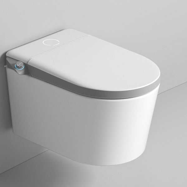 Modern Siphon Jet Toilet Bowl One-Piece Toilet Wall Mount ABS Flush Toilet Gray White Clearhalo 'Bathroom Remodel & Bathroom Fixtures' 'Home Improvement' 'home_improvement' 'home_improvement_toilets' 'Toilets & Bidets' 'Toilets' 6908831