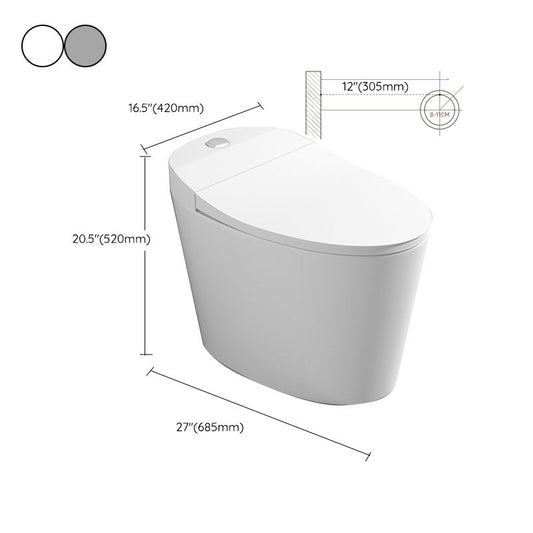 Modern Toilet Bowl Floor Mounted Porcelain All-In-One Urine Toilet Clearhalo 'Bathroom Remodel & Bathroom Fixtures' 'Home Improvement' 'home_improvement' 'home_improvement_toilets' 'Toilets & Bidets' 'Toilets' 6908964