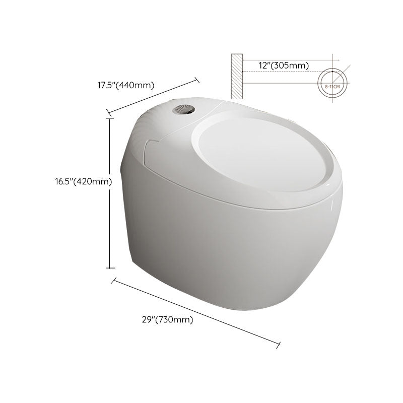 Modern Toilet Bowl Floor Mounted Porcelain All-In-One Urine Toilet Clearhalo 'Bathroom Remodel & Bathroom Fixtures' 'Home Improvement' 'home_improvement' 'home_improvement_toilets' 'Toilets & Bidets' 'Toilets' 6908966