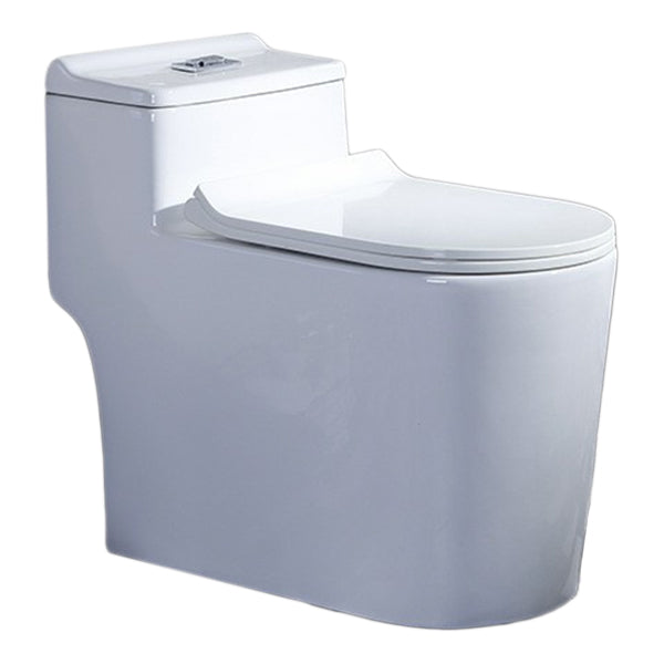 Modern One Piece Toilet Bowl Floor Mounted Urine Toilet for Bathroom Plastic 15"L x 27"W x 24"H Clearhalo 'Bathroom Remodel & Bathroom Fixtures' 'Home Improvement' 'home_improvement' 'home_improvement_toilets' 'Toilets & Bidets' 'Toilets' 6909002