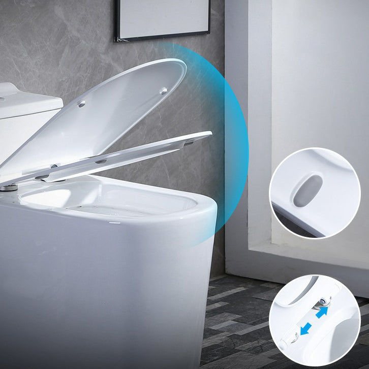 Modern One Piece Toilet Bowl Floor Mounted Urine Toilet for Bathroom Clearhalo 'Bathroom Remodel & Bathroom Fixtures' 'Home Improvement' 'home_improvement' 'home_improvement_toilets' 'Toilets & Bidets' 'Toilets' 6909016