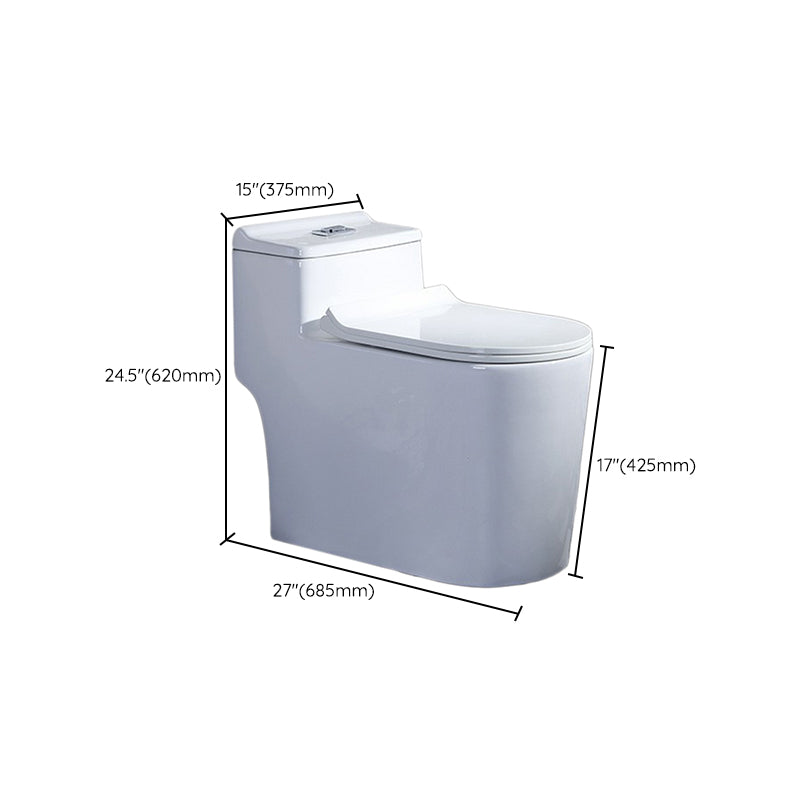 Modern One Piece Toilet Bowl Floor Mounted Urine Toilet for Bathroom Clearhalo 'Bathroom Remodel & Bathroom Fixtures' 'Home Improvement' 'home_improvement' 'home_improvement_toilets' 'Toilets & Bidets' 'Toilets' 6909023