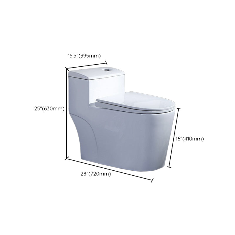 Modern One Piece Toilet Bowl Floor Mounted Urine Toilet for Bathroom Clearhalo 'Bathroom Remodel & Bathroom Fixtures' 'Home Improvement' 'home_improvement' 'home_improvement_toilets' 'Toilets & Bidets' 'Toilets' 6909025