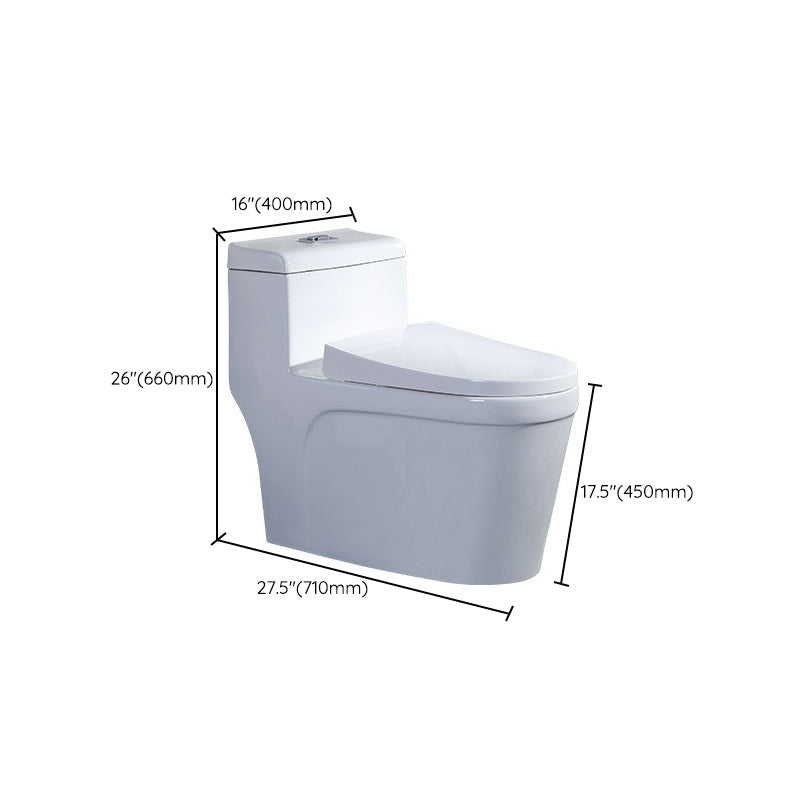 Modern One Piece Toilet Bowl Floor Mounted Urine Toilet for Bathroom Clearhalo 'Bathroom Remodel & Bathroom Fixtures' 'Home Improvement' 'home_improvement' 'home_improvement_toilets' 'Toilets & Bidets' 'Toilets' 6909026