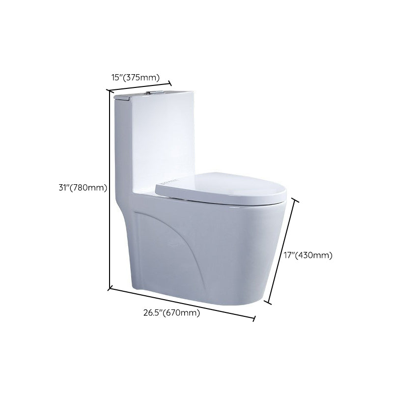 Modern One Piece Toilet Bowl Floor Mounted Urine Toilet for Bathroom Clearhalo 'Bathroom Remodel & Bathroom Fixtures' 'Home Improvement' 'home_improvement' 'home_improvement_toilets' 'Toilets & Bidets' 'Toilets' 6909027