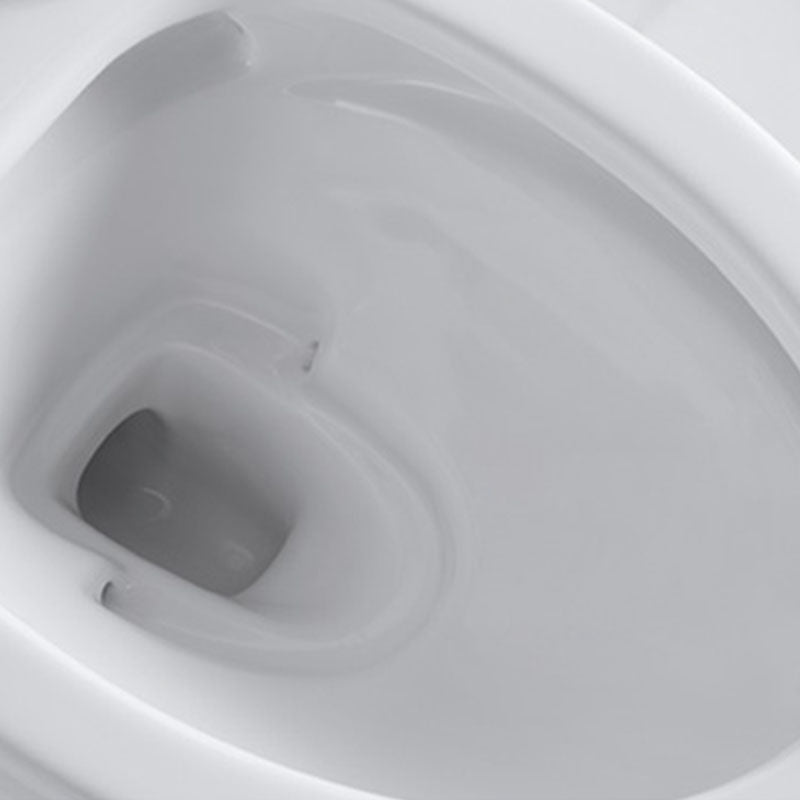 Modern Porcelain Toilet Floor Mount Siphon Jet One-Piece Toilet Flush Toilet Clearhalo 'Bathroom Remodel & Bathroom Fixtures' 'Home Improvement' 'home_improvement' 'home_improvement_toilets' 'Toilets & Bidets' 'Toilets' 6909067