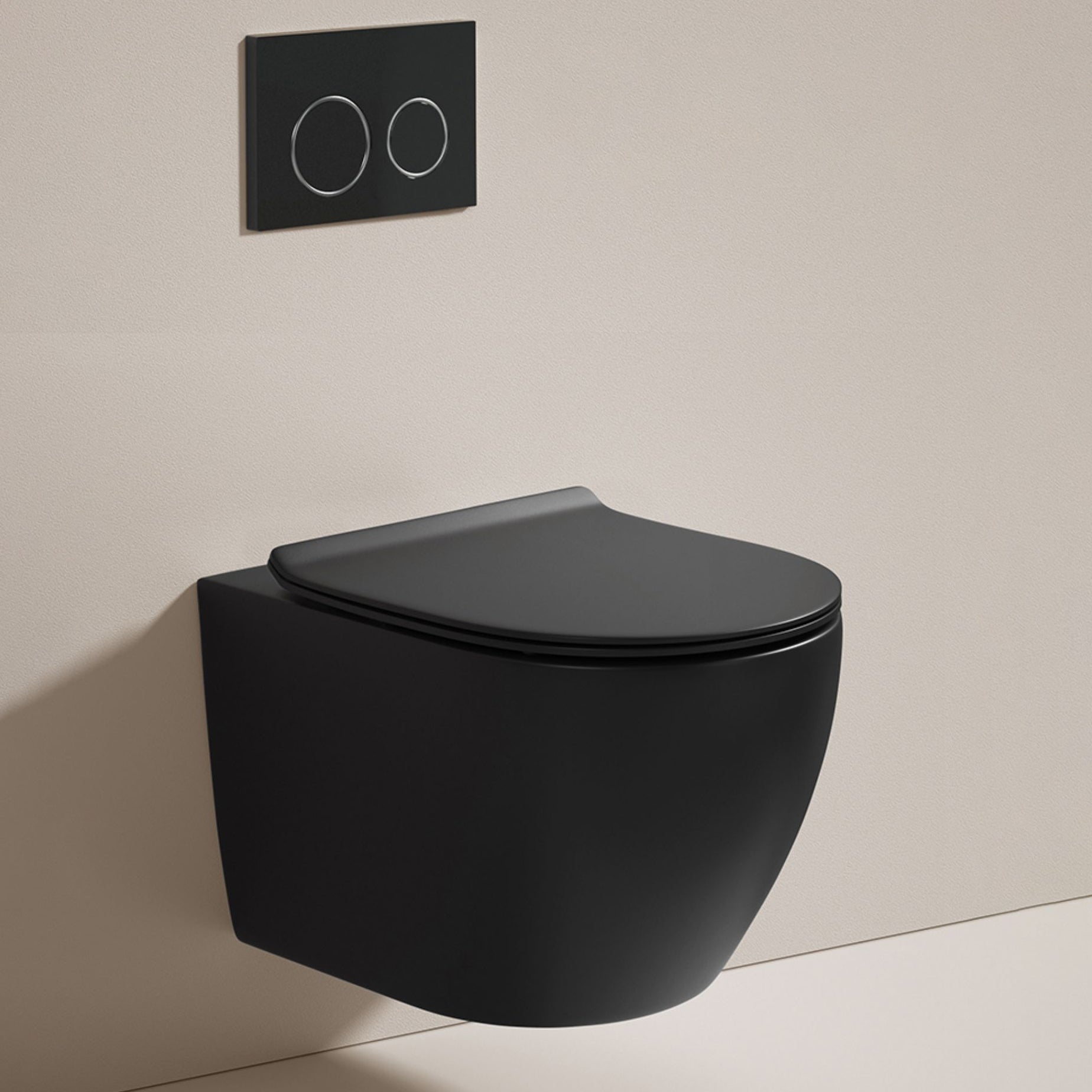 Contemporary Toilet Bowl One Piece Toilet Wall Mount Porcelain Urine Toilet Clearhalo 'Bathroom Remodel & Bathroom Fixtures' 'Home Improvement' 'home_improvement' 'home_improvement_toilets' 'Toilets & Bidets' 'Toilets' 6909088