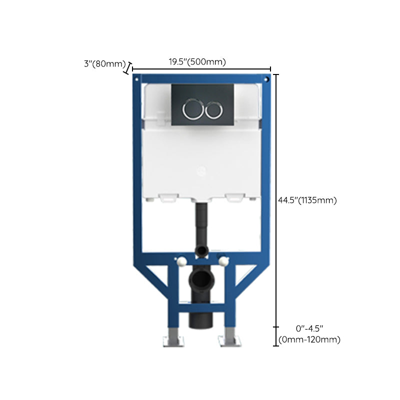 Contemporary Toilet Bowl One Piece Toilet Wall Mount Porcelain Urine Toilet Clearhalo 'Bathroom Remodel & Bathroom Fixtures' 'Home Improvement' 'home_improvement' 'home_improvement_toilets' 'Toilets & Bidets' 'Toilets' 6909121