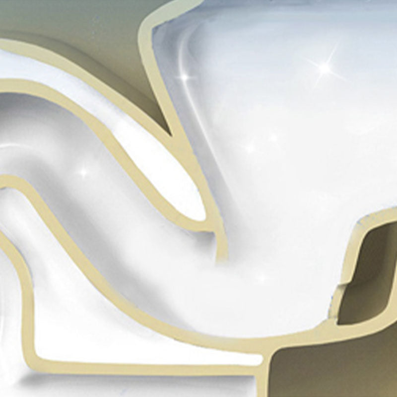 Modern Toilet Bowl Floor Mounted Porcelain Round All-In-One Flush Toilet Clearhalo 'Bathroom Remodel & Bathroom Fixtures' 'Home Improvement' 'home_improvement' 'home_improvement_toilets' 'Toilets & Bidets' 'Toilets' 6909139