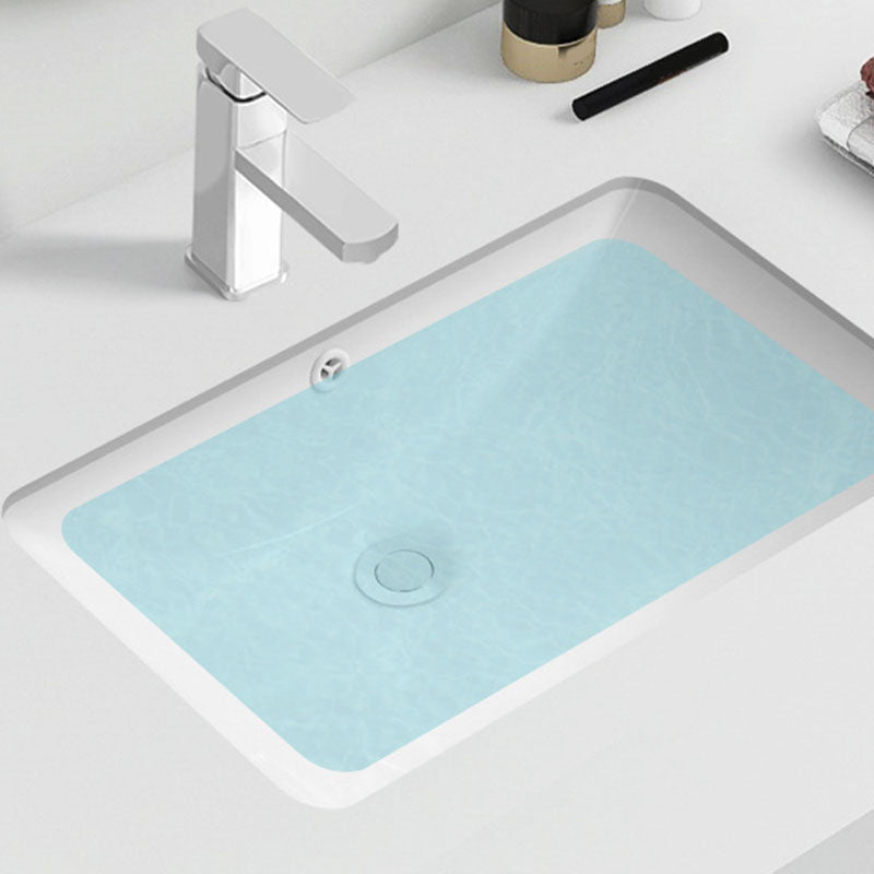 Modern Porcelain Bathroom Sink Undermount Bathroom Sink in White(Not Including Faucet) Clearhalo 'Bathroom Remodel & Bathroom Fixtures' 'Bathroom Sinks & Faucet Components' 'Bathroom Sinks' 'bathroom_sink' 'Home Improvement' 'home_improvement' 'home_improvement_bathroom_sink' 6914037