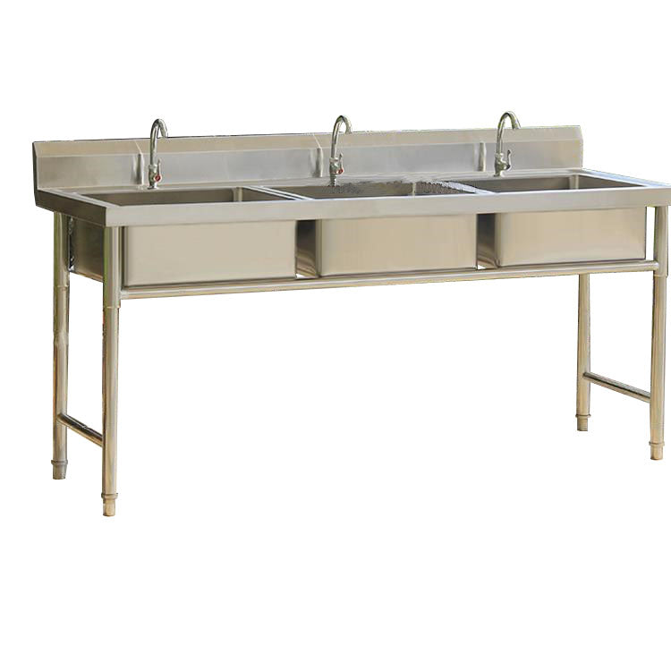Stainless Steel Kitchen Sink Top Mounted Kitchen Sink with Faucet Sink with Faucet Clearhalo 'Home Improvement' 'home_improvement' 'home_improvement_kitchen_sinks' 'Kitchen Remodel & Kitchen Fixtures' 'Kitchen Sinks & Faucet Components' 'Kitchen Sinks' 'kitchen_sinks' 6914270