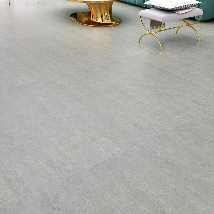 Low Gloss Vinyl Flooring Peel and Stick Vinyl Flooring with Square Edge Light Gray Clearhalo 'Flooring 'Home Improvement' 'home_improvement' 'home_improvement_vinyl_flooring' 'Vinyl Flooring' 'vinyl_flooring' Walls and Ceiling' 6914387