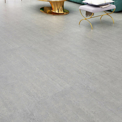 Low Gloss Vinyl Flooring Peel and Stick Vinyl Flooring with Square Edge Light Gray Clearhalo 'Flooring 'Home Improvement' 'home_improvement' 'home_improvement_vinyl_flooring' 'Vinyl Flooring' 'vinyl_flooring' Walls and Ceiling' 6914387