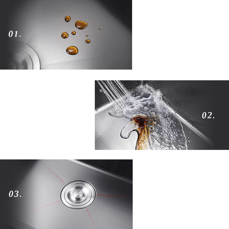 Stainless Steel Kitchen Sink Double Bowl Kitchen Sink with Rectangular Shape Clearhalo 'Home Improvement' 'home_improvement' 'home_improvement_kitchen_sinks' 'Kitchen Remodel & Kitchen Fixtures' 'Kitchen Sinks & Faucet Components' 'Kitchen Sinks' 'kitchen_sinks' 6914422