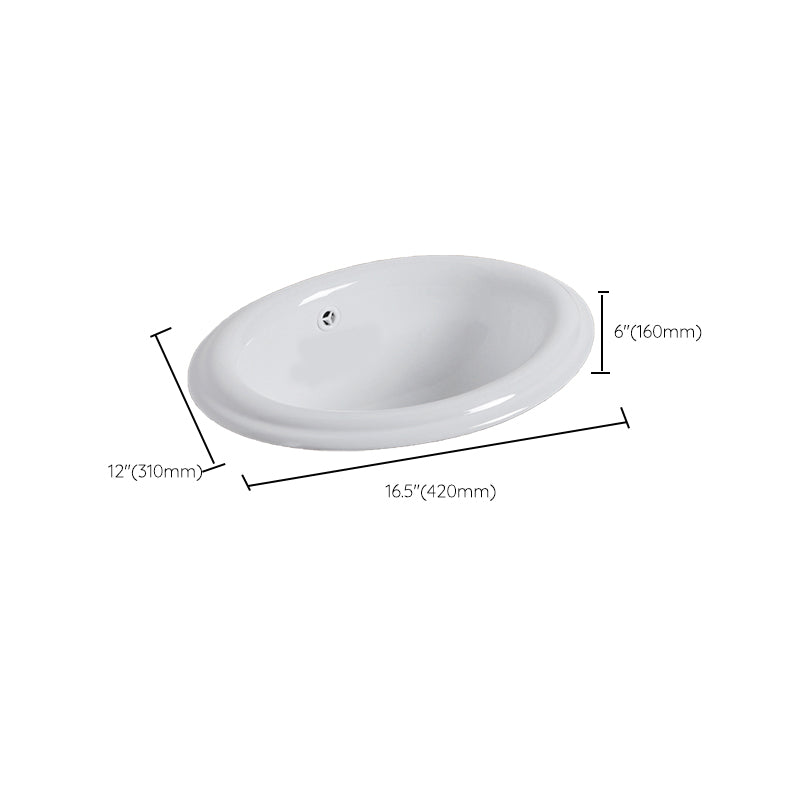 White Drop-in Bathroom Sink Porcelain Wash Stand with Shut-Off Valve Clearhalo 'Bathroom Remodel & Bathroom Fixtures' 'Bathroom Sinks & Faucet Components' 'Bathroom Sinks' 'bathroom_sink' 'Home Improvement' 'home_improvement' 'home_improvement_bathroom_sink' 6914576