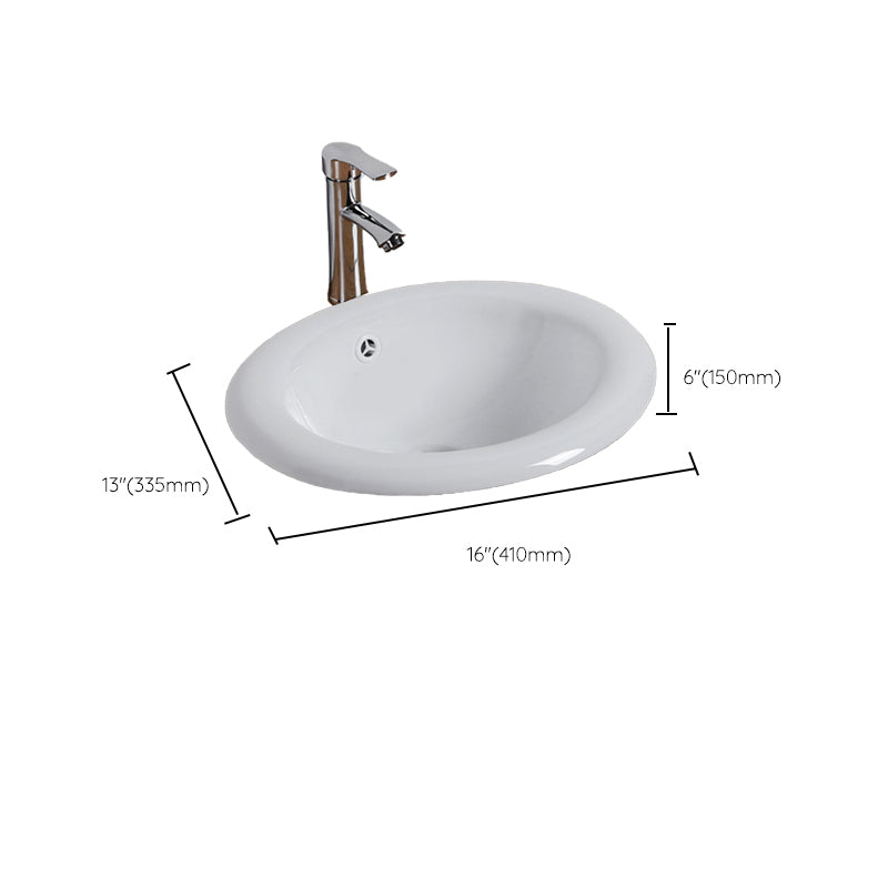 White Drop-in Bathroom Sink Porcelain Wash Stand with Shut-Off Valve Clearhalo 'Bathroom Remodel & Bathroom Fixtures' 'Bathroom Sinks & Faucet Components' 'Bathroom Sinks' 'bathroom_sink' 'Home Improvement' 'home_improvement' 'home_improvement_bathroom_sink' 6914595