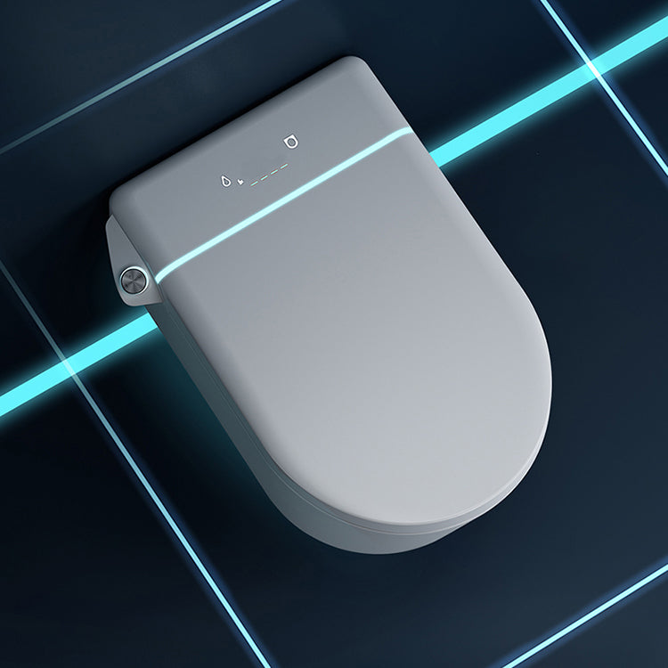 Elongated Wall Mounted Bidet White Wall Hung Toilet Set with Unlimited Warm Water Clearhalo 'Bathroom Remodel & Bathroom Fixtures' 'Bidets' 'Home Improvement' 'home_improvement' 'home_improvement_bidets' 'Toilets & Bidets' 6915174