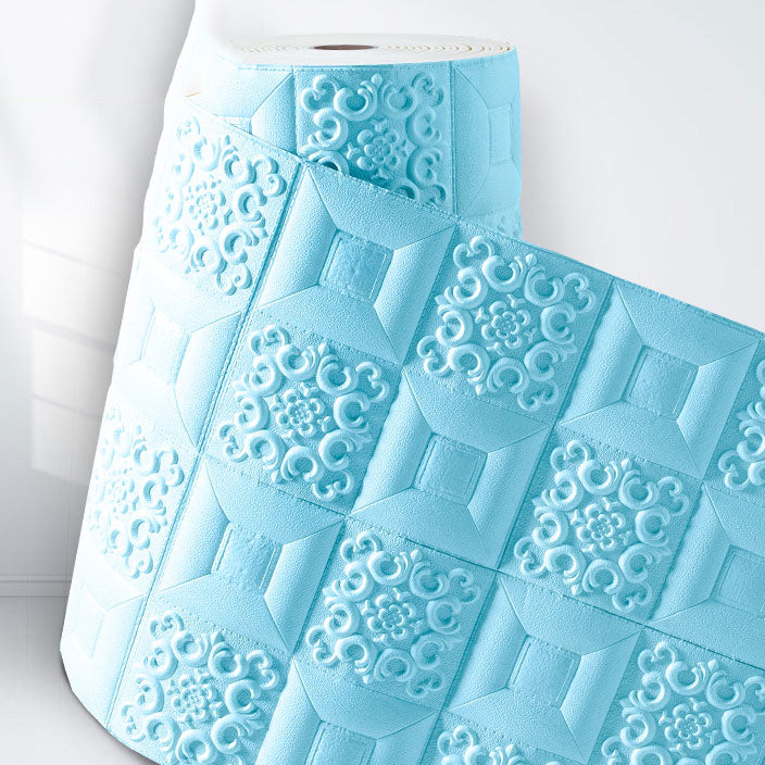 Gorgeous Style Wall Plank 3D Print Bathroom Living Room Wall Panels Light Blue Clearhalo 'Flooring 'Home Improvement' 'home_improvement' 'home_improvement_wall_paneling' 'Wall Paneling' 'wall_paneling' 'Walls & Ceilings' Walls and Ceiling' 6915232