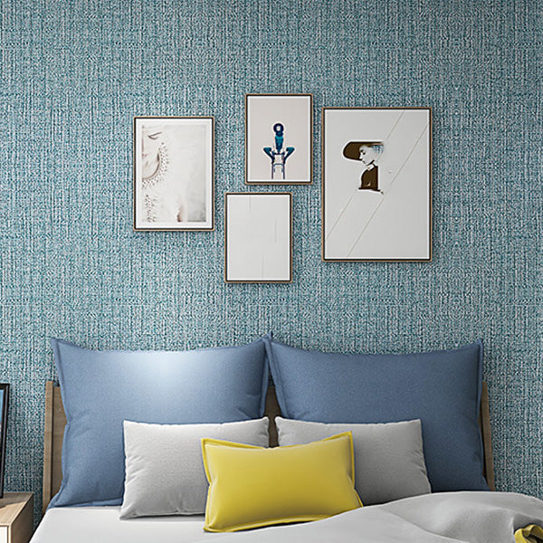 Peel and Stick Wall Access Panel Modern Indoor Wall Access Panel with Waterproof Cyan 393.7" Clearhalo 'Flooring 'Home Improvement' 'home_improvement' 'home_improvement_wall_paneling' 'Wall Paneling' 'wall_paneling' 'Walls & Ceilings' Walls and Ceiling' 6915348