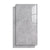 2-Pack 16" X 32" PVC Rectangular Peel & Stick Subway Tile Kitchen and Bathroom Grey Clearhalo 'Flooring 'Home Improvement' 'home_improvement' 'home_improvement_peel_stick_blacksplash' 'Peel & Stick Backsplash Tile' 'peel_stick_blacksplash' 'Walls & Ceilings' Walls and Ceiling' 6915381