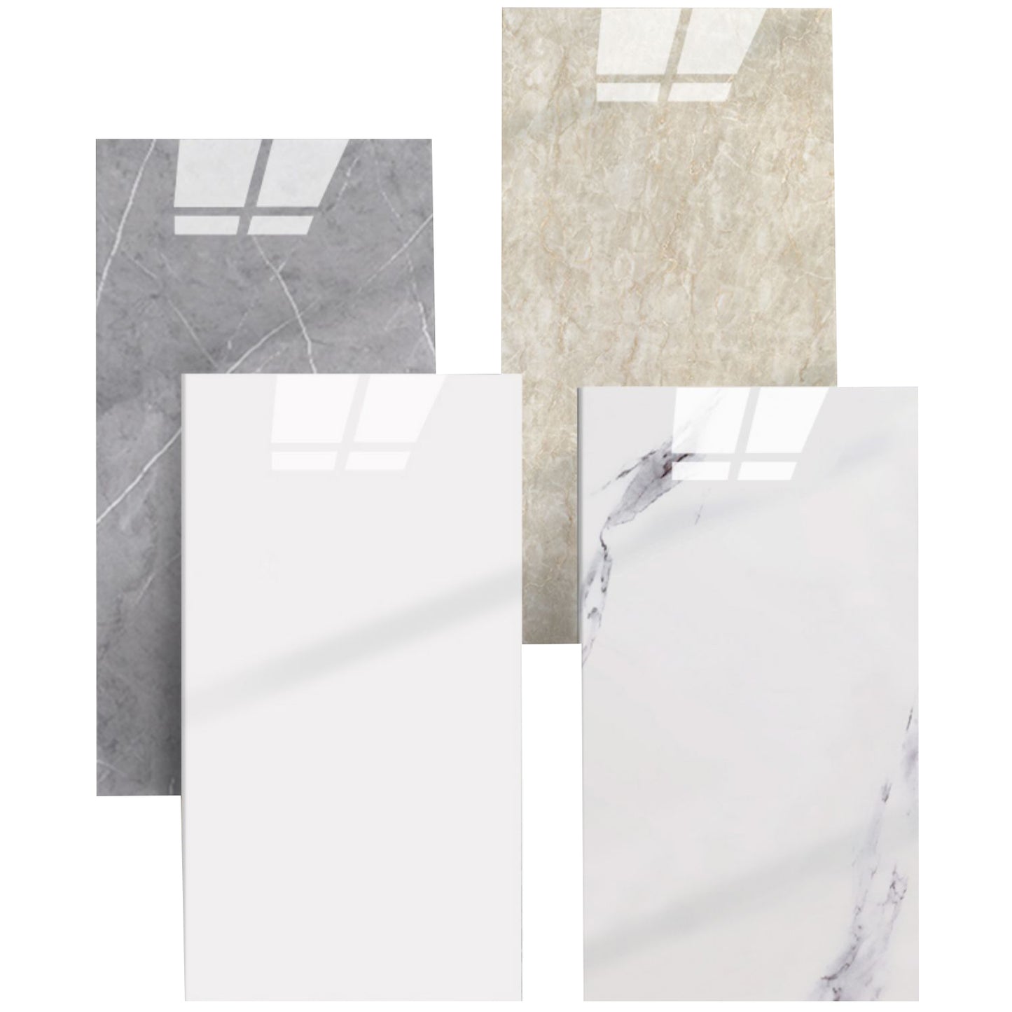 2-Pack 16" X 32" PVC Rectangular Peel & Stick Subway Tile Kitchen and Bathroom Clearhalo 'Flooring 'Home Improvement' 'home_improvement' 'home_improvement_peel_stick_blacksplash' 'Peel & Stick Backsplash Tile' 'peel_stick_blacksplash' 'Walls & Ceilings' Walls and Ceiling' 6915388