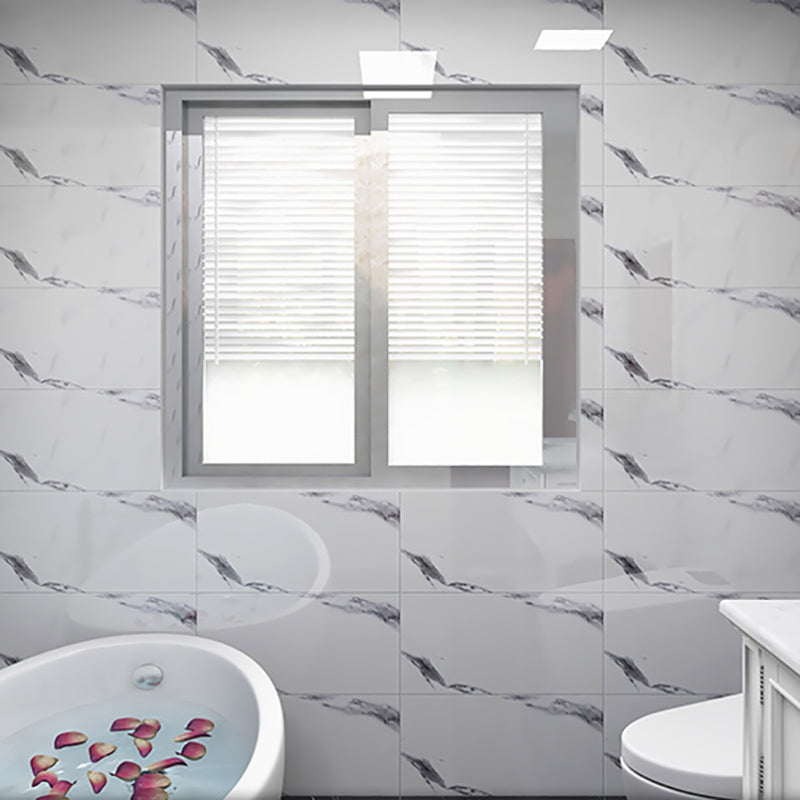 20 Pack PVC Rectangular Peel & Stick Subway Tile Kitchen and Bathroom Backsplash Ivory 200-Piece Set Clearhalo 'Flooring 'Home Improvement' 'home_improvement' 'home_improvement_peel_stick_blacksplash' 'Peel & Stick Backsplash Tile' 'peel_stick_blacksplash' 'Walls & Ceilings' Walls and Ceiling' 6915427