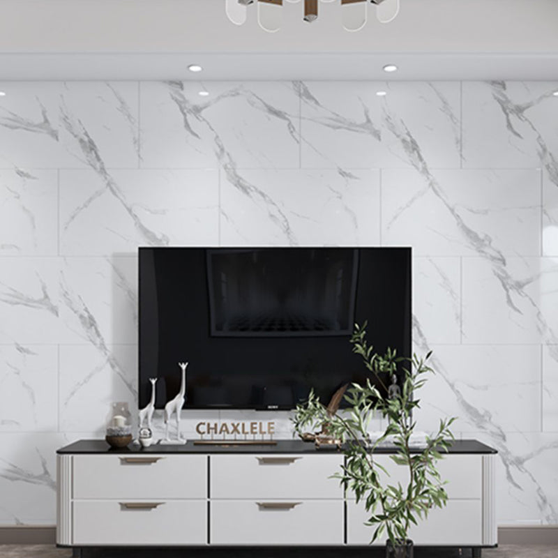 10 Pack PVC Rectangular Peel & Stick Subway Tile Kitchen and Bathroom Clearhalo 'Flooring 'Home Improvement' 'home_improvement' 'home_improvement_peel_stick_blacksplash' 'Peel & Stick Backsplash Tile' 'peel_stick_blacksplash' 'Walls & Ceilings' Walls and Ceiling' 6915453