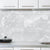 Wallpaper Wall Protective Film Waterproof Moisture-proof Oil-proof Kitchen and Bathroom Light Gray 23.6"L x 196.9"W Clearhalo 'Flooring 'Home Improvement' 'home_improvement' 'home_improvement_peel_stick_blacksplash' 'Peel & Stick Backsplash Tile' 'peel_stick_blacksplash' 'Walls & Ceilings' Walls and Ceiling' 6915463