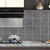 Wallpaper Wall Protective Film Waterproof Moisture-proof Oil-proof Kitchen and Bathroom Dark Gray 23.6"L x 196.9"W Clearhalo 'Flooring 'Home Improvement' 'home_improvement' 'home_improvement_peel_stick_blacksplash' 'Peel & Stick Backsplash Tile' 'peel_stick_blacksplash' 'Walls & Ceilings' Walls and Ceiling' 6915476