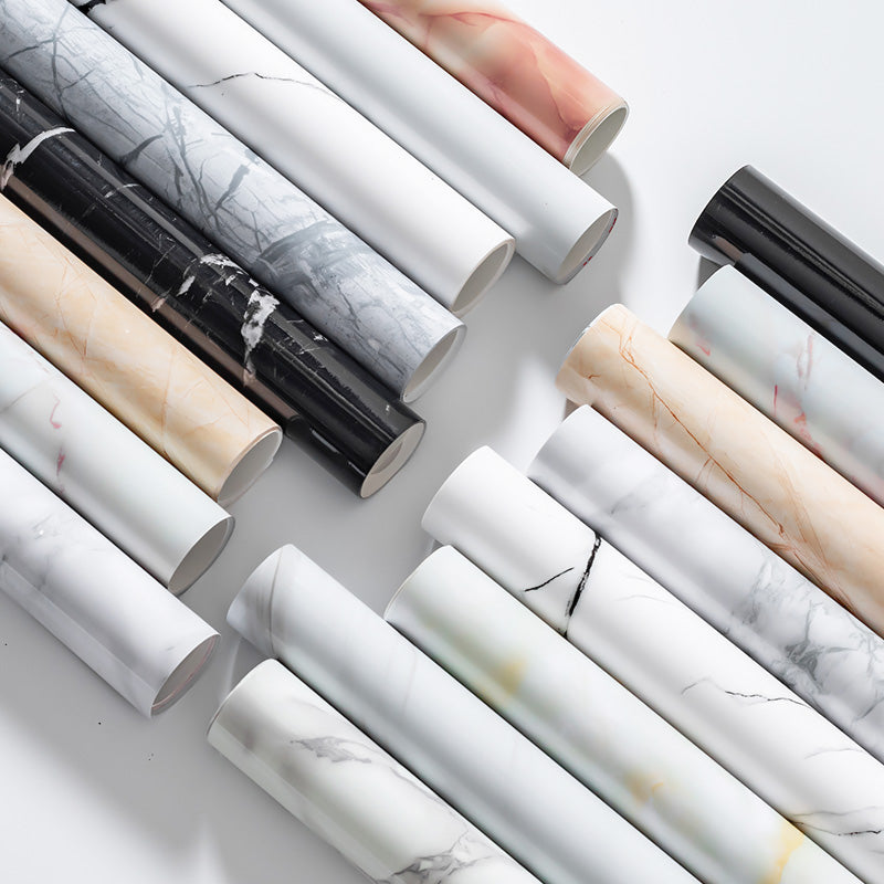 23" X 196" PVC Peel and Stick Wallpaper Kitchen and Bathroom Waterproof Wallpaper Clearhalo 'Flooring 'Home Improvement' 'home_improvement' 'home_improvement_peel_stick_blacksplash' 'Peel & Stick Backsplash Tile' 'peel_stick_blacksplash' 'Walls & Ceilings' Walls and Ceiling' 6915488