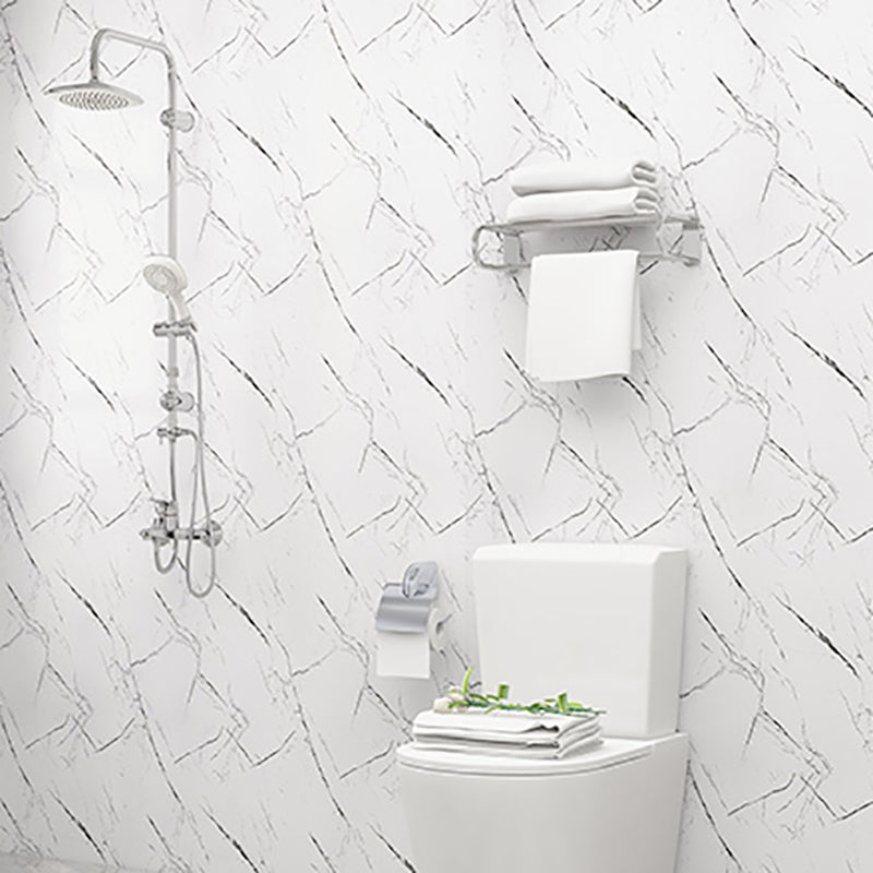 23" X 196" PVC Peel and Stick Wallpaper Kitchen and Bathroom Waterproof Wallpaper Off-White Clearhalo 'Flooring 'Home Improvement' 'home_improvement' 'home_improvement_peel_stick_blacksplash' 'Peel & Stick Backsplash Tile' 'peel_stick_blacksplash' 'Walls & Ceilings' Walls and Ceiling' 6915497