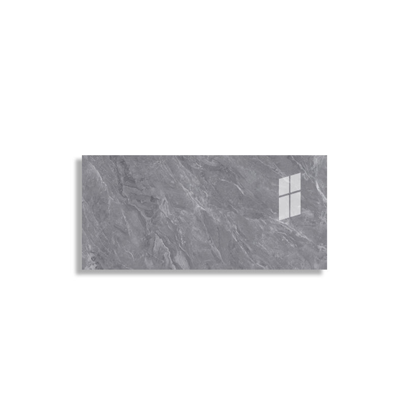 12" X 23" PVC Rectangular Peel and Stick Wall Tile Kitchen and Bathroom Backsplash Dark Gray Clearhalo 'Flooring 'Home Improvement' 'home_improvement' 'home_improvement_peel_stick_blacksplash' 'Peel & Stick Backsplash Tile' 'peel_stick_blacksplash' 'Walls & Ceilings' Walls and Ceiling' 6915550